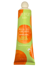 Splotch Body Manuka Honey & Niacinamide body serum tube on a white background