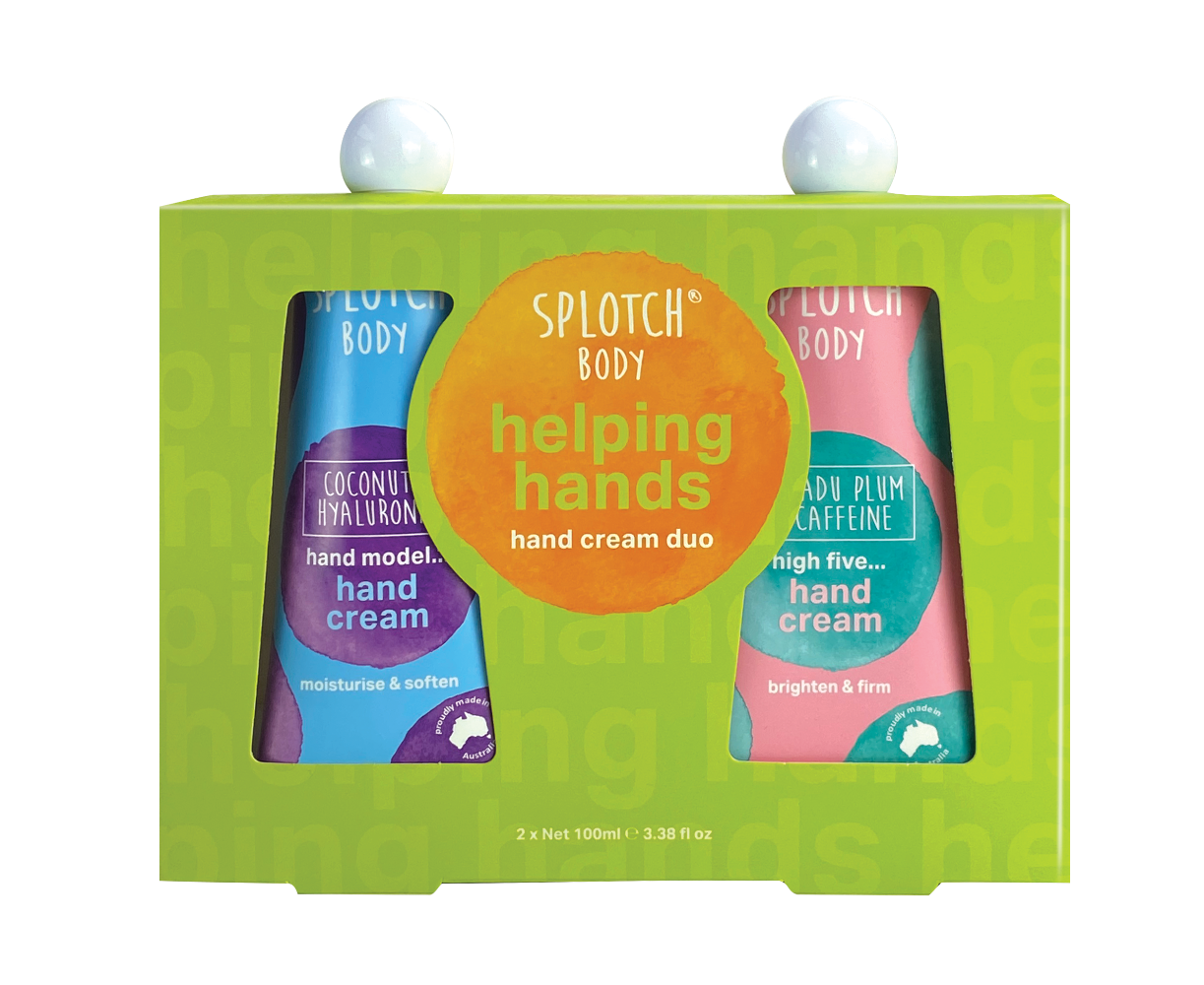 splotch body hand cream duo coconut kakadu plum