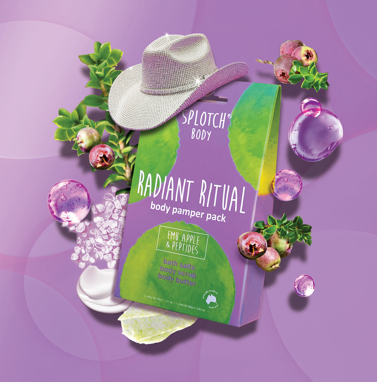 Splotch Body Pattern radiant ritual...body pamper pack – Splotch Body