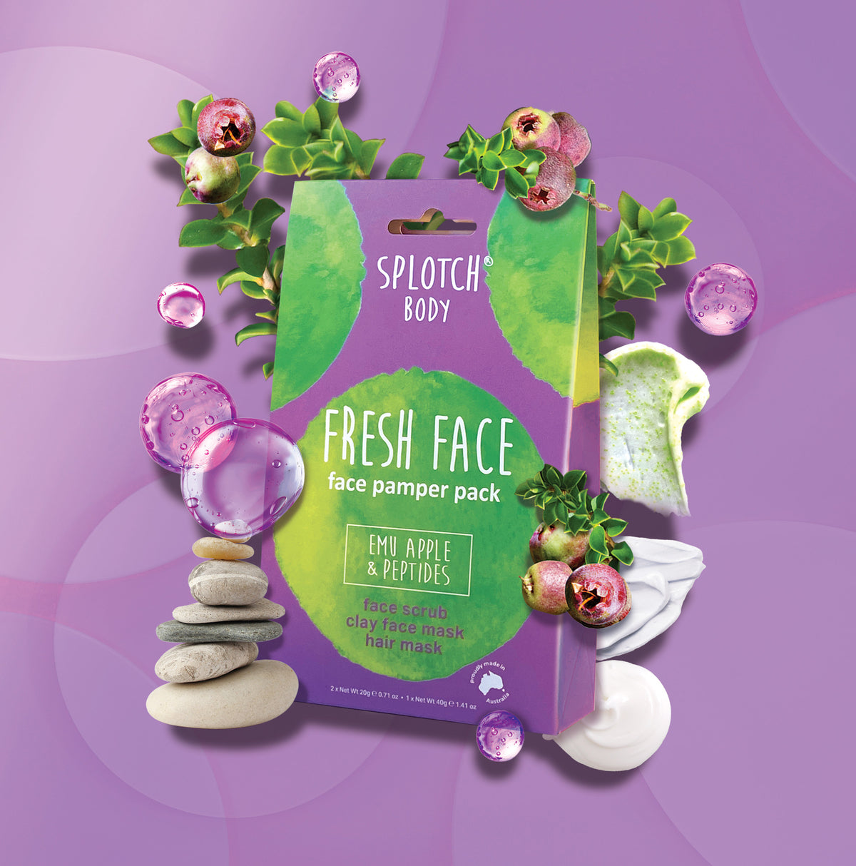 Splotch Mask fresh face...face pamper pack – Splotch Body