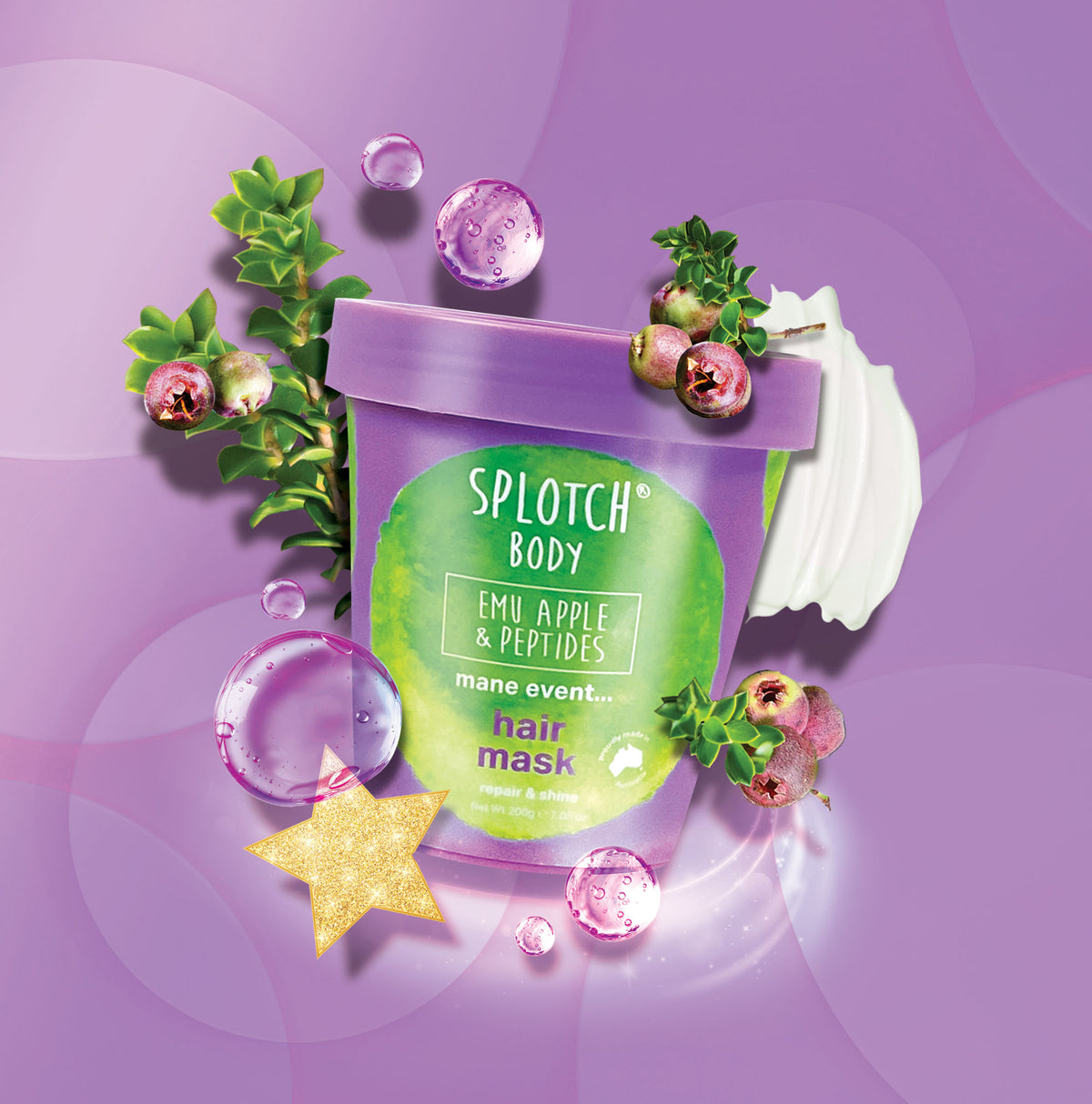 Splotch Mask mane event...hair mask – Splotch Body