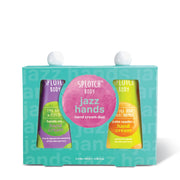 Splotch Body Jazz Hands hand cream duo packaging on a white background