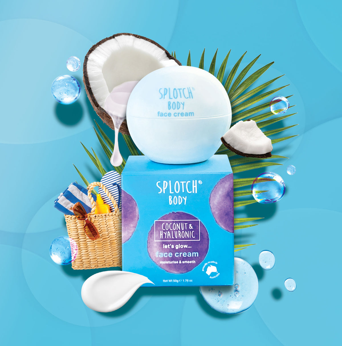 Splotch Body Pattern let's glow...face cream – Splotch Body