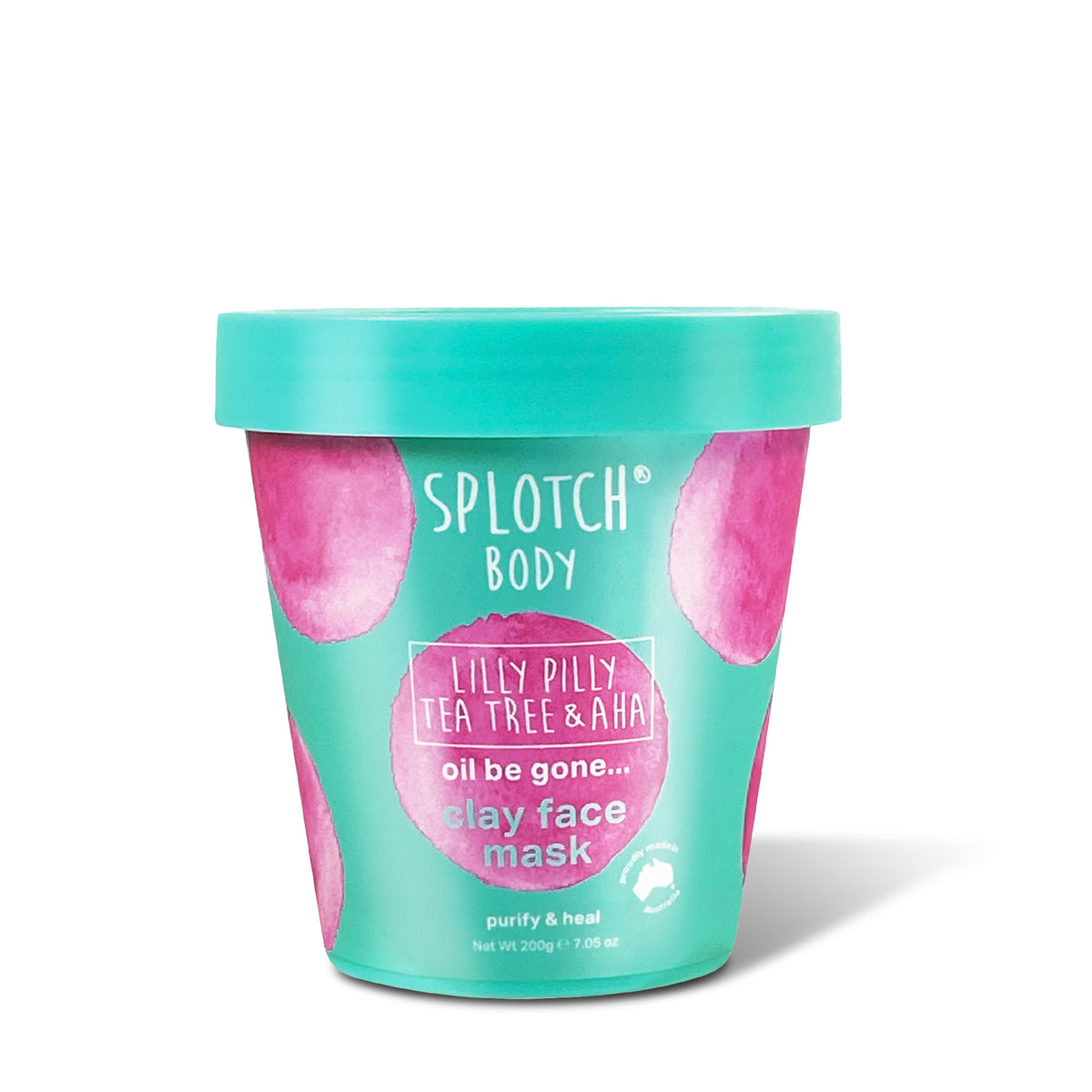 Splotch Mask oil be gone...clay face mask – Splotch Body