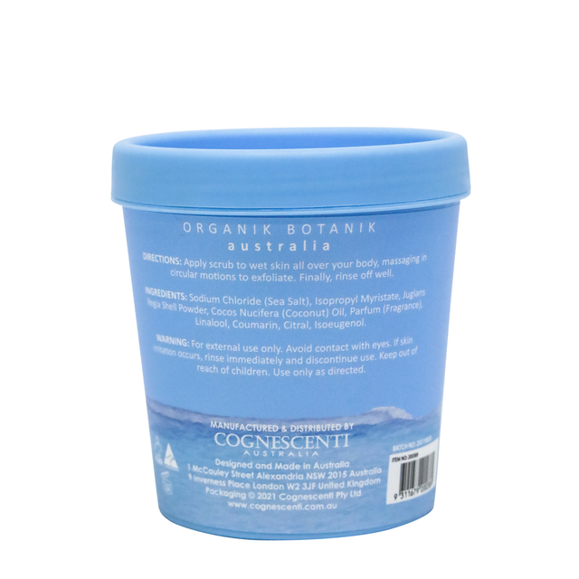 SPLOTCH BODY SEA SALT & COCONUT OIL BODY SCRUB TUB 200G