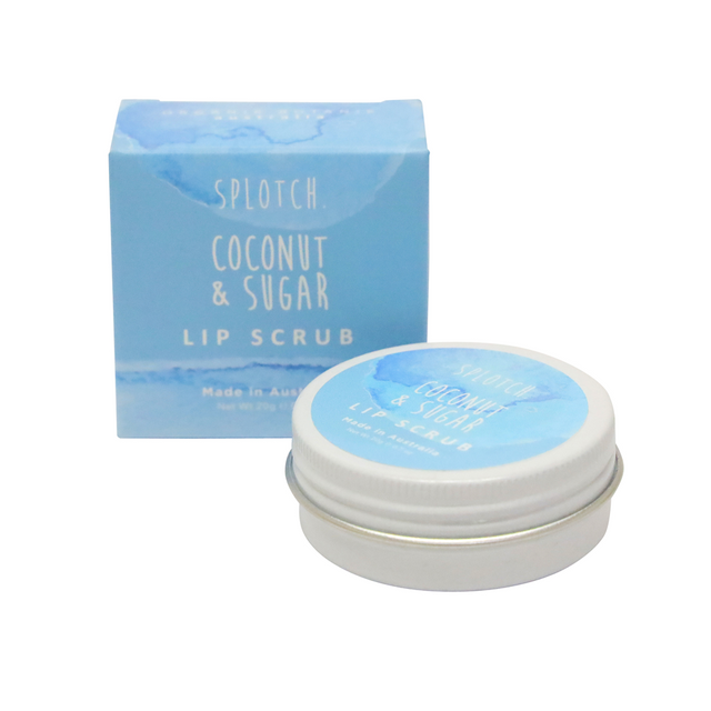 SPLOTCH BODY COCONUT & SUGAR LIP SCRUB 20G