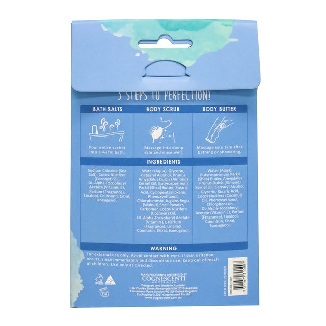 SPLOTCH BODY COCONUT OIL & VITAMIN E STAYCATION BODY PAMPER PACK