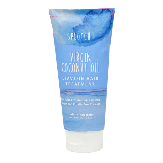 SPLOTCH BODY VIRGIN COCONUT OIL LEAVE-IN HAIR TREATMENT 200ML
